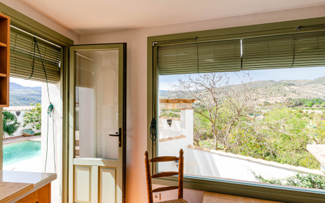 Views from the one bedroom annexe